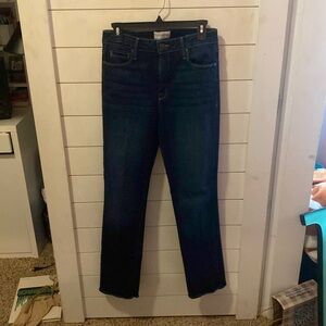 Parker smith denim straight leg jeans 2022 pair lightly worn